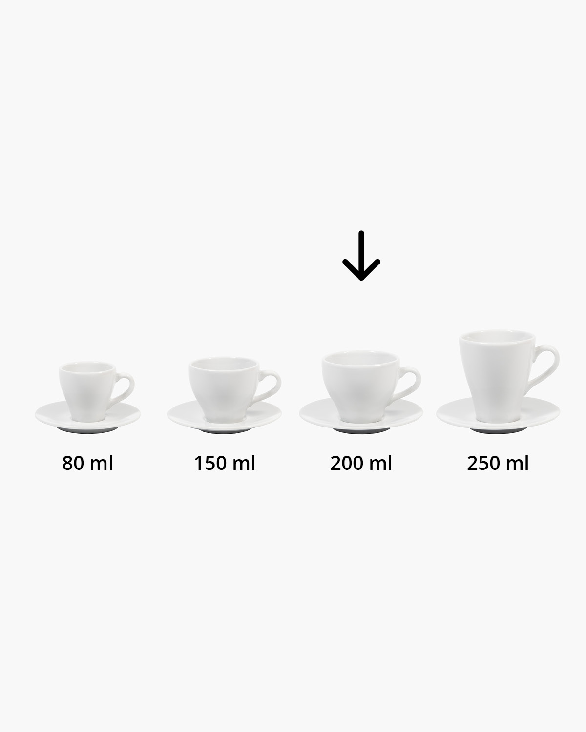 Virginia kop en schotel 200 ml Bedrukt sfeerfoto 2