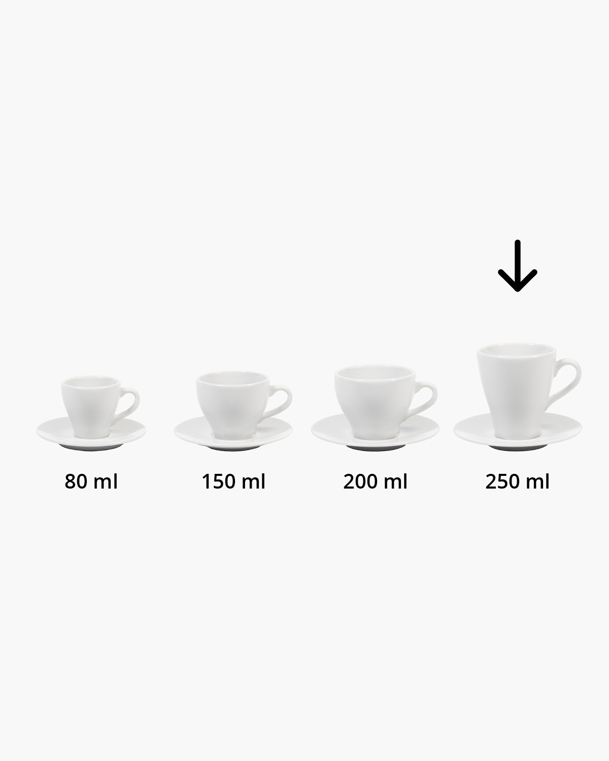 Virginia kop en schotel 250 ml Bedrukt sfeerfoto 2