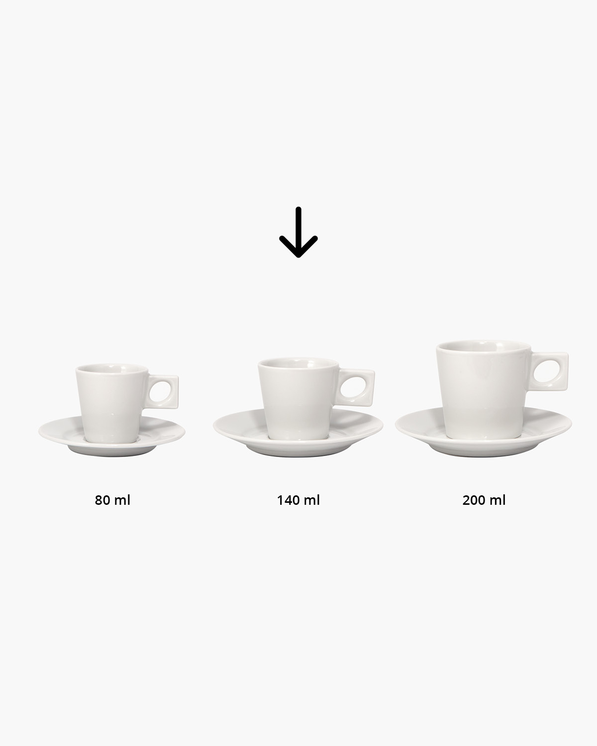Walküre NYNY 460 kop en schotel 140 ml Bedrukt sfeerfoto 2