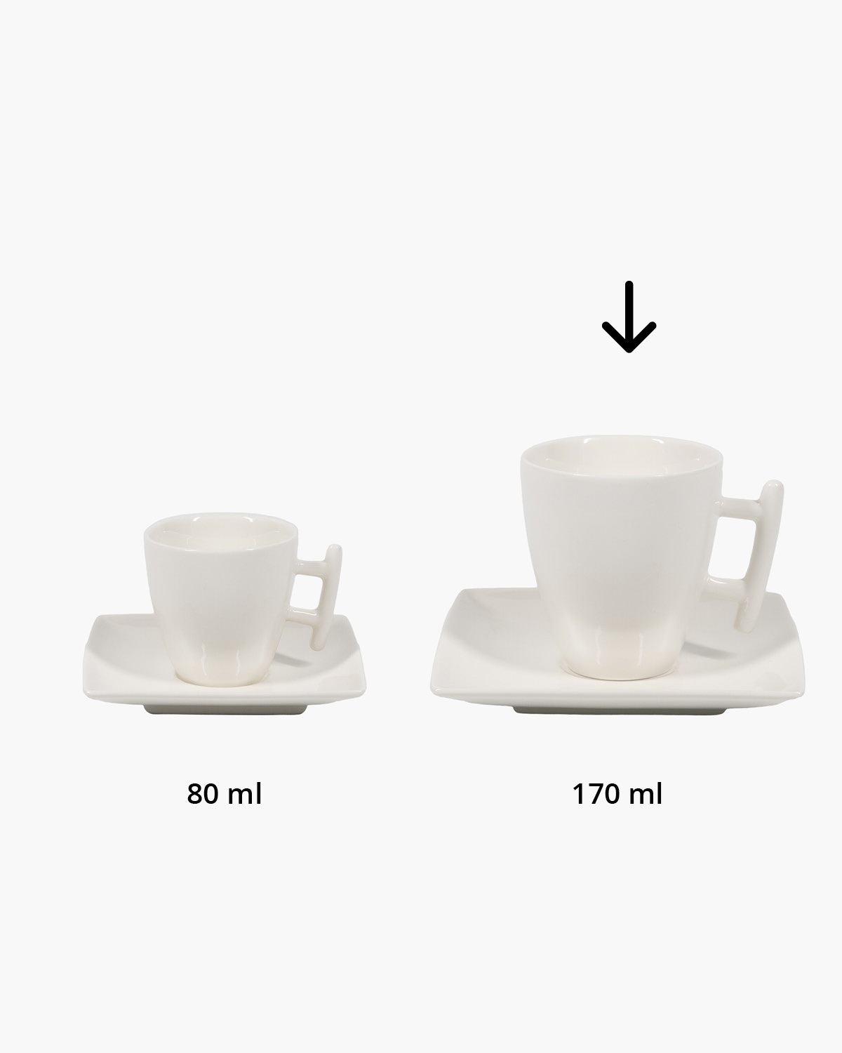 Warschau kop en schotel 170 ml Bedrukt sfeerfoto 3