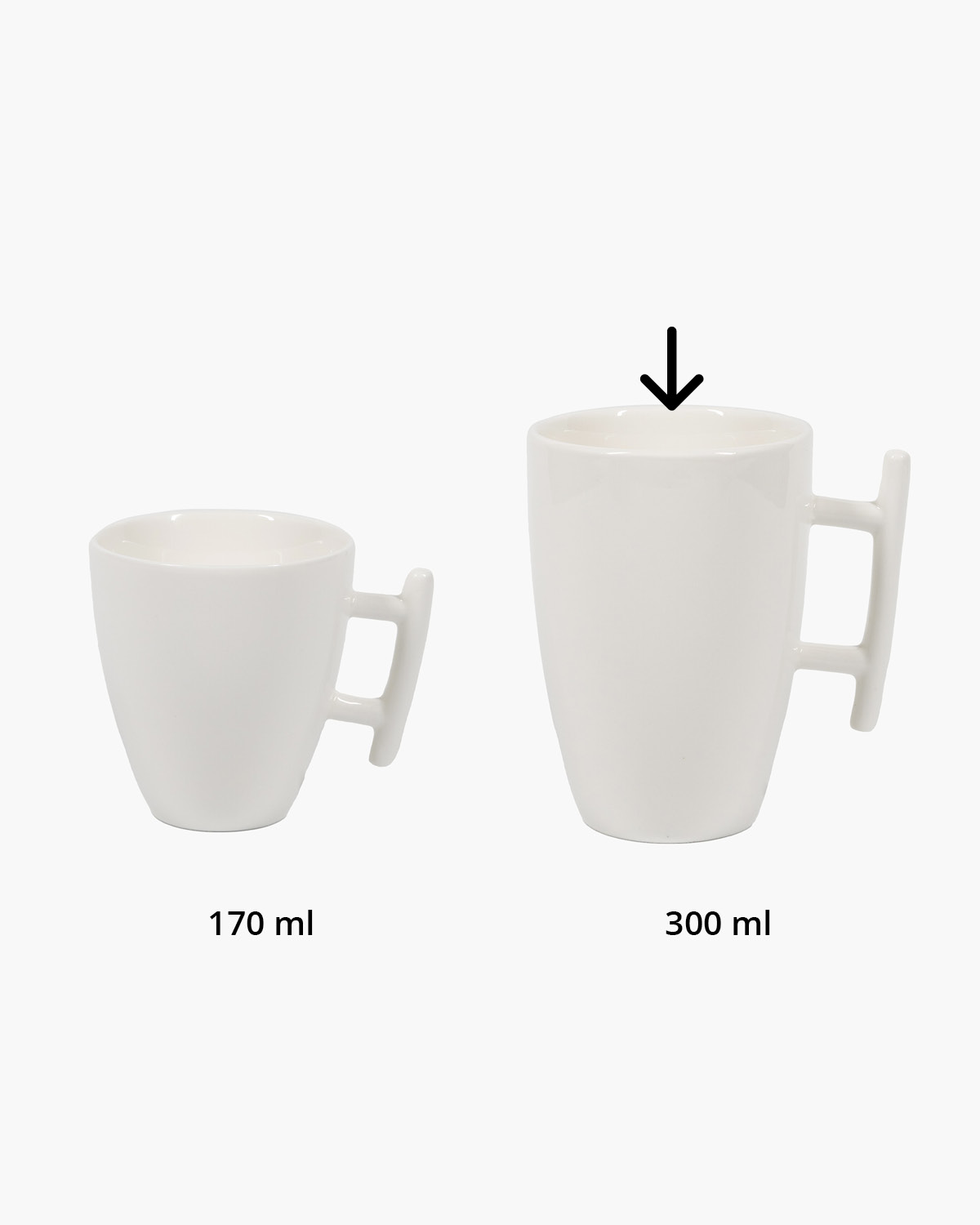 Warschau mok 300 ml Bedrukt sfeerfoto 2