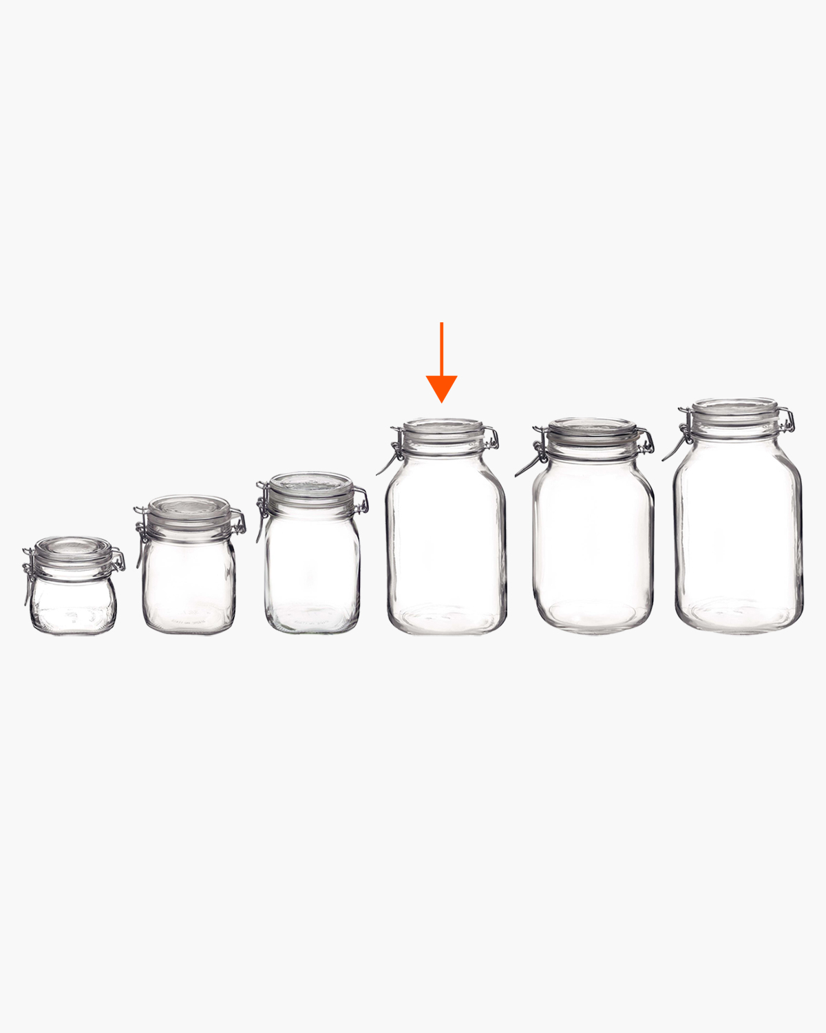 Winnie weckpot vierkant 1,5 l Bedrukt of Gravurelook  sfeerfoto 1