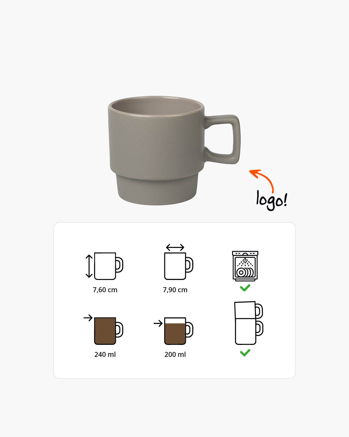 Wouter mok 240 ml Bedrukt sfeerfoto 10