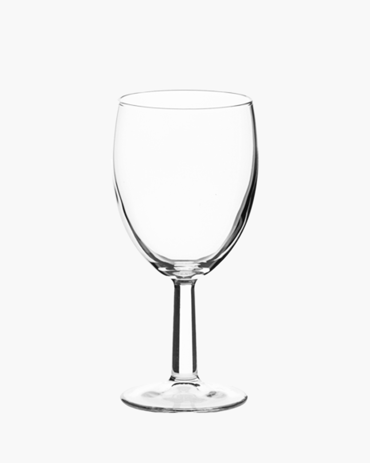 Brass wijnglas 245 ml Transparant Bedrukt of Lasergravure  of Gravurelook 