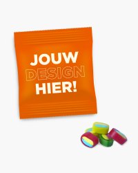 Fruitconfetti 5 g bedrukken?