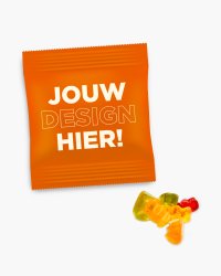 Gummiberen 7 g bedrukken?