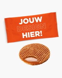 Mini stroopwafeltjes 7,5 g bedrukken?