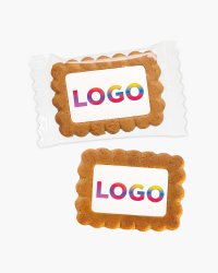 Gingerbread koekjes naturel 5 g bedrukken?