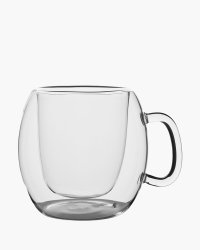 Liam dubbelwandig glas met oor 300 ml bedrukken?