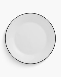 Geneve bord met gekleurde rand 24 cm bedrukken?