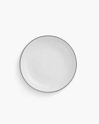 Geneve coupe bord met gekleurde rand 15 cm bedrukken?