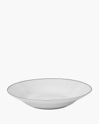 Geneve bord met gekleurde rand diep 23 cm bedrukken?