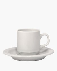 Hotelporselein kop en schotel 140 ml bedrukken?