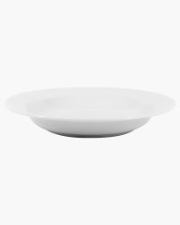 Basic bord met rand diep 23 cm bedrukken?