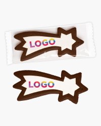 Gingerbread koekjes vallende ster chocolade zeezout 16 g bedrukken?