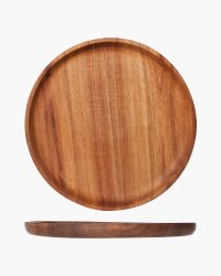Sana houten serveerplank rond 25 cm bedrukken?
