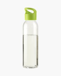 Sandy drinkfles plastic transparant 650 ml bedrukken?
