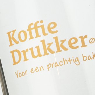 Goudlook op glas