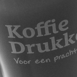 Gravurelook op glas