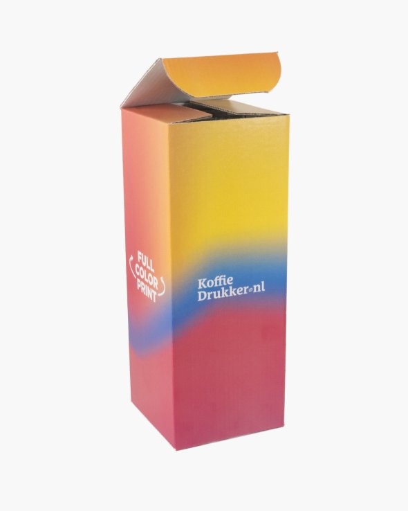 Geschenkdoos voor 1 glas Bedrukt (full color)