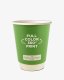 Optie Koffiebekers dubbelwandig Paper2Paper 12 oz (350 ml)