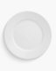 Optie Basic bord met rand 26,5 cm