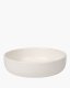 Optie Moon bord diep 22 cm ivoor