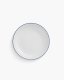 Optie Geneve coupe bord met gekleurde rand 15 cm