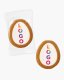 Optie Gingerbread koekjes ovaal karamel 6 g