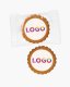 Optie Gingerbread koekjes rond karamel 9 g