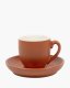 Optie Palmer Colors kop en schotel mat 140 ml