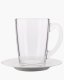 Optie Colorado theeglas met schotel 320 ml