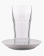 Optie Texas latte macchiatoglas hoog met schotel 285 ml