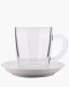 Optie Florida theeglas met schotel 320 ml