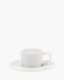 Optie Palmer White Delight kop en schotel 70 ml