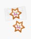 Optie Gingerbread koekjes ster naturel 8,6 g