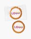 Optie Gingerbread koekjes rond naturel 9 g